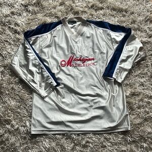 Vintage embroidered Michigan athletics